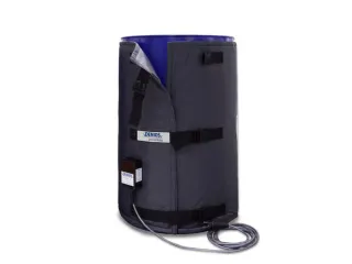 verwarmingsmantel,v. 200l vat,buiten nylon,grijs,1100 W - 1