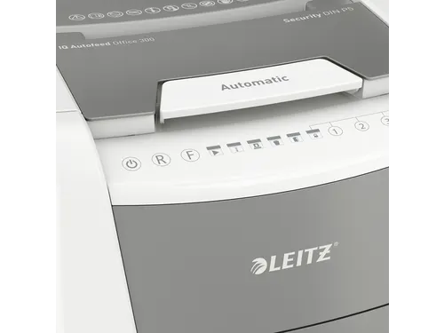 Papiervernietiger Leitz IQ Auto+ Office 300 P5 snippers 2x15mm