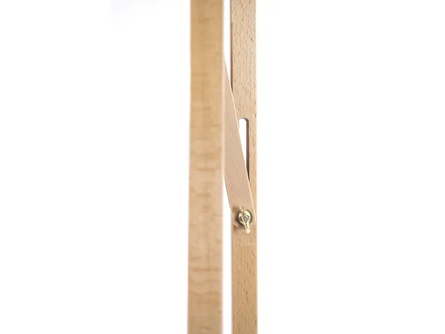 Chevalet d'atelier Kangaro pour toiles de 4,9cm d'épaisseur. bois de