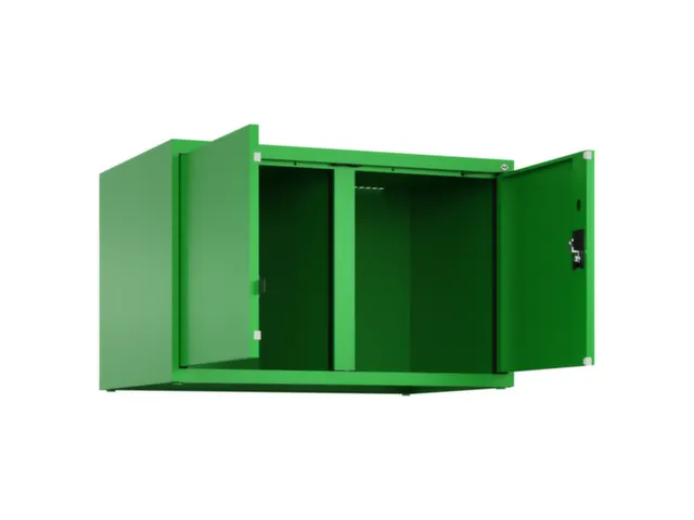 opzetkast,v. locker voor scheiding van kleding,2vak.,vak B 400mm