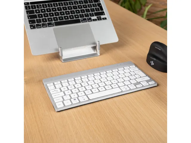 Compact Break ergonomisch toetsenbord Azerty FR Wit Draadloos