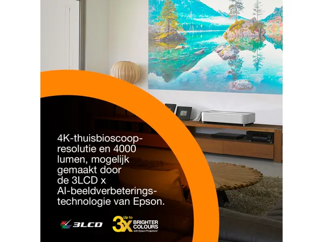 Epson Lifestudio Grand Plus EH-LS970W 4K Laser Beamer 4000 Lumen