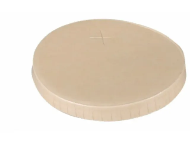 Deksel Milkshakebeker karton PE 90mm sleeve a 50 Stuks