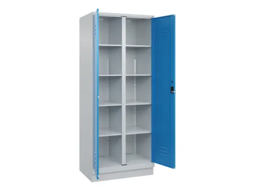 wasgoedverdeelkast,HxBxD 1950x800x500mm,vak B 400mm,draaigrendel
