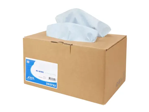 Euro Products 353753 Poetsdoek M-Wipe Dispenserdoos 42x35cm 320 Stuks