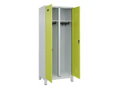 locker voor scheiding van kleding,HxBxD 1950x800x500mm,2vak