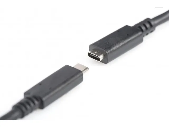 USB Type-C verlengkabel Type C St/Bu 1,5m 3A, 480MB Versie 2.0 Zwart