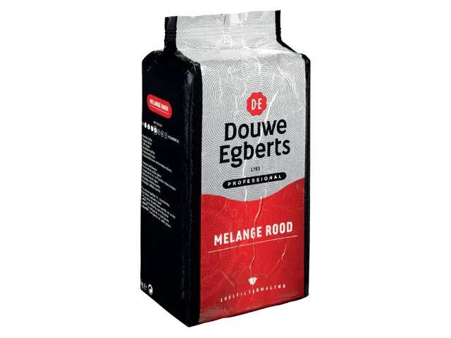 Koffie Douwe Egberts snelfiltermaling Roodmerk 1000 Gram