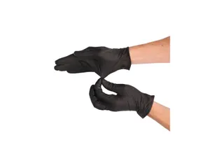 Handschoen CMT M (7-8) soft nitril zwart 100 stuks - 6