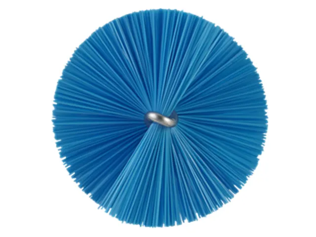 Pijpborstel Met Handvat Ø 50mm Medium Blauw