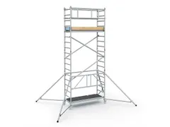 klapsteiger,platform BxD 1800x720mm,steiger H 3,55m,aluminium