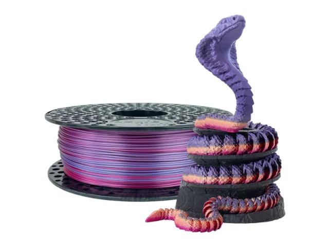 Azurefilm PLA Silk 3D filament 1,75mm Rainbow Candy 1kg