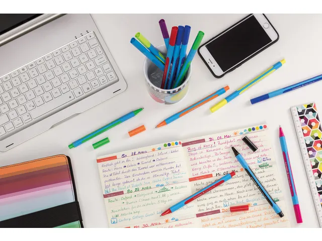 Stylo bille Schneider Slider Edge Pastel Présentoir 104x GB