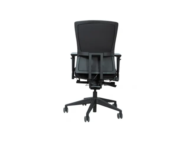 Siège de bureau série 400-NPR Comfort tissu Noir piètement noir