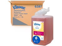 Kleenex 6387 Botanic Luxe Handreiniger foam rood 6x 1 Liter