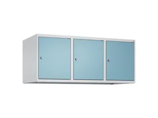opzetkast,v. locker,3vak.,vak B 400mm,HxBxD 500x1200x500mm - 2