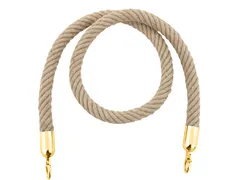 Koord Van Henneptouw Naturel Messing 1.5 Meter