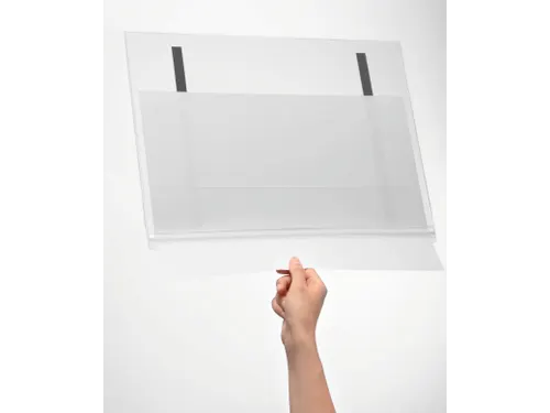 Waterbestendige Hoes A3 Magnetisch Transparant