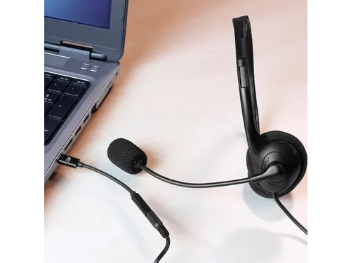 Adapter ACT USB-C naar 3.5mm audio jack 0.1 meter