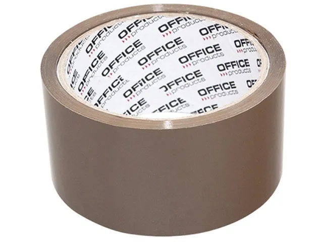 Verpakkingstape bruin hot melt 48mmx46m 45 micron