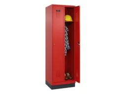 locker,HxBxD 1950x600x500mm,2vak,vak B 300mm,cil.-slot,sokkel