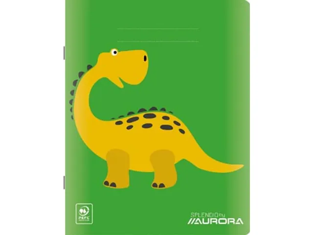 Aurora Schrift 165x210mm Gelijnd Assorti