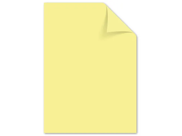 Papier Kangaro A4 120 grams pastel geel pak 100 vel