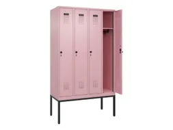 locker,HxBxD 2120x1200x500mm,4vak,vak B 300mm,draaigrendel