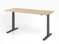 Elektrisch in hgte vst. zit-sta-bureau,HxBxD 700-1200x1800x800mm