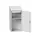 lessenaarkast 1130x525x550mm 1 legbord RAL7035