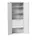 universele kast,HxBxD 2000x800x550mm,3xStalen bodem,4lade(n)