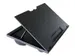 Support ergonomique pour ordinateur portable avec coussin Noir