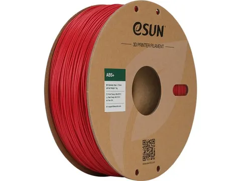 eSUN 3D printer Filament ABS+ 1,75mm Brandweerwagen rood 1kg