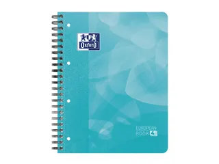 Projectboek Oxford School A4+ lijn 4-gaats 240 pagina's 80gr aqua - 1