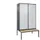 locker voor scheiding van kleding,HxBxD 2120x1200x815mm,4vak