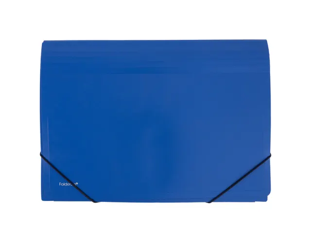 Documentenmap Accordeon Blauw 12-Vaks