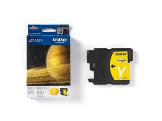 Inktcartridge Brother LC-1100Y geel - 1