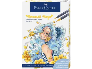 Sketchmarker Faber-Castell Goldfaber set nr.1 Romantic Manga Collectio - 1