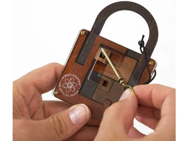 Puzzle cérébral Einstein Lock Puzzle
