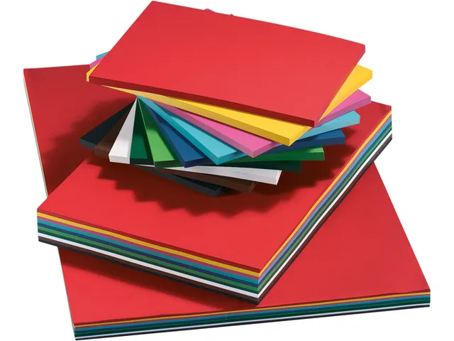 Fotokarton Folia 2-zijdig 24x35cm 300gr Pak à 25vel Assorti