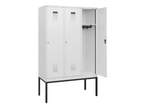 schoollocker,HxBxD 1950x1200x500mm,3vak,vak B 400mm,cil.-slot