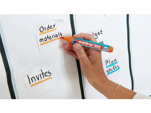 Edding 385 Flipchart effect marker Oranje