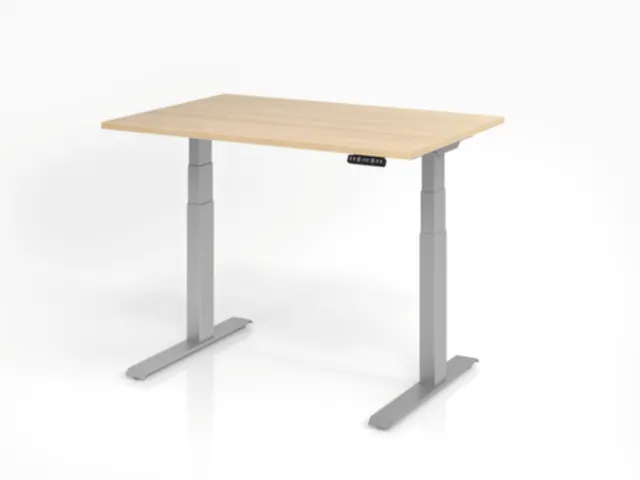 Av. régl. él. hauteur bureau assis/debout,HxlxP 640-1290x1200x800mm