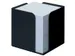 Cube Mémos Jalema Re-solution 95x95x95mm + 850 Flts Noir
