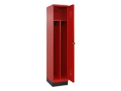 locker voor scheiding van kleding,HxBxD 1950x400x500mm,1vak