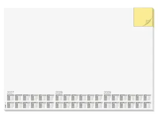 Designonderlegger Sigel Memo Wit 27/28/29 59,5x41cm 30 vel 80 grams - 1