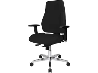 Bureaustoel Topstar Point 91 zwart stof - 2