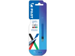 Pilot FriXion Ball 4 Colors Navullingen Blauw Blister 2 Stuks