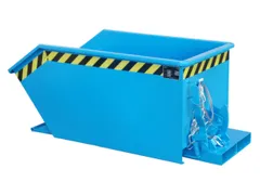 Kiepbak 580x680x1440mm 0.3m³ 108kg 750kg Ral5012