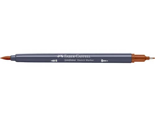 Sketchmarker Faber-Castell Goldfaber 383 light burnt siena op alcoholb